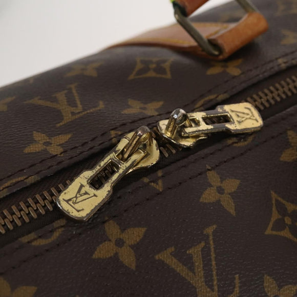 LOUIS VUITTON Monogram Keepall Bandouliere 60 Boston Bag M41412 LV Auth AMZ045