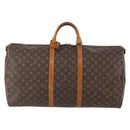 LOUIS VUITTON Monogram Keepall Bandouliere 60 Boston Bag M41412 LV Auth AMZ045-13
