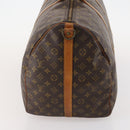 LOUIS VUITTON Monogram Keepall Bandouliere 60 Boston Bag M41412 LV Auth AMZ045-3