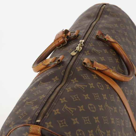 LOUIS VUITTON Monogram Keepall Bandouliere 60 Boston Bag M41412 LV Auth AMZ045