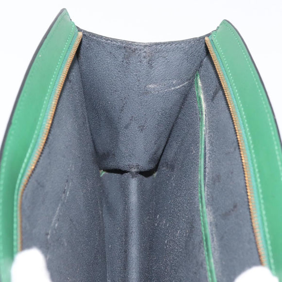 LOUIS VUITTON Epi Trousse Crete Pouch Green M48404 LV Auth AMZ046