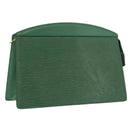 LOUIS VUITTON Epi Trousse Crete Pouch Green M48404 LV Auth AMZ046-1