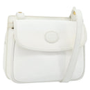GUCCI Micro GG Supreme Shoulder Bag PVC White Gold 007 115 0114 Auth AMZ052-1