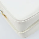 GUCCI Micro GG Supreme Shoulder Bag PVC White Gold 007 115 0114 Auth AMZ052-16
