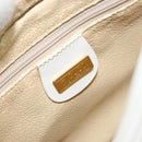 GUCCI Micro GG Supreme Shoulder Bag PVC White Gold 007 115 0114 Auth AMZ052-19