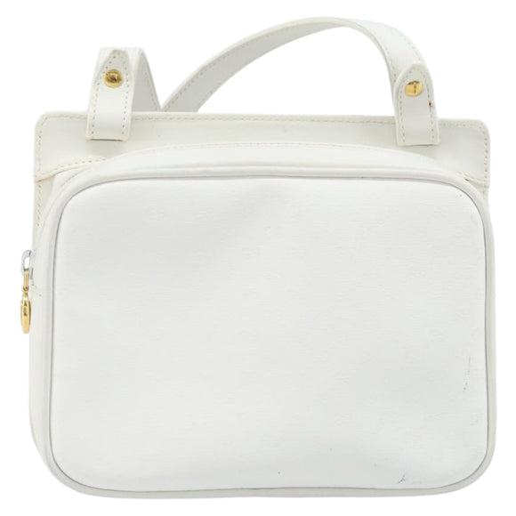 GUCCI Micro GG Supreme Shoulder Bag PVC White Gold 007 115 0114 Auth AMZ052