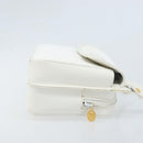 GUCCI Micro GG Supreme Shoulder Bag PVC White Gold 007 115 0114 Auth AMZ052-3