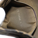 FENDI Zucca Canvas Shoulder Bag Brown Black Auth AMZ054A-12