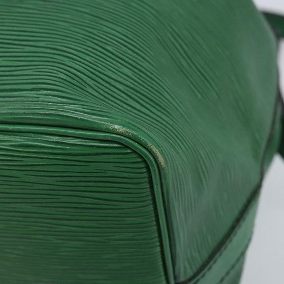 LOUIS VUITTON Epi Petit Noe Shoulder Bag Green M44104 LV Auth AMZ056