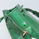 LOUIS VUITTON Epi Petit Noe Shoulder Bag Green M44104 LV Auth AMZ056-12