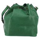 LOUIS VUITTON Epi Petit Noe Shoulder Bag Green M44104 LV Auth AMZ056-13