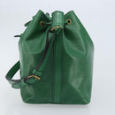 LOUIS VUITTON Epi Petit Noe Shoulder Bag Green M44104 LV Auth AMZ056-3