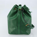 LOUIS VUITTON Epi Petit Noe Shoulder Bag Green M44104 LV Auth AMZ056-4