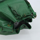 LOUIS VUITTON Epi Petit Noe Shoulder Bag Green M44104 LV Auth AMZ056-6