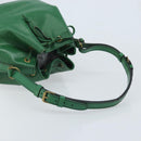 LOUIS VUITTON Epi Petit Noe Shoulder Bag Green M44104 LV Auth AMZ056-7