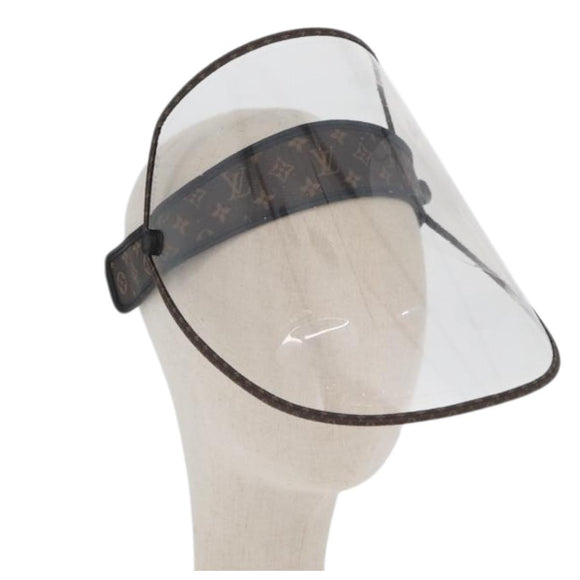 LOUIS VUITTON Monogram Viger LV Shield Sun Visor M76727 LV Auth AMZ063A