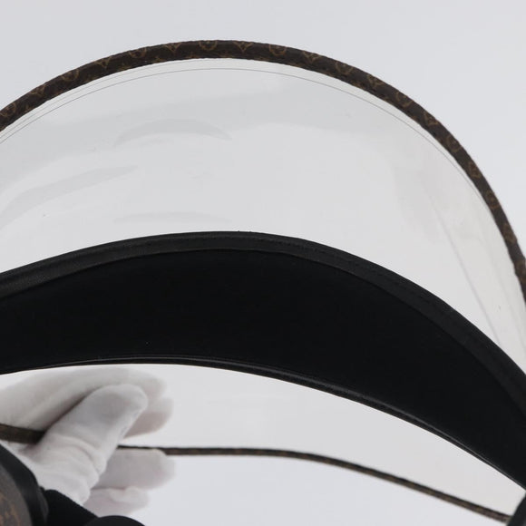 LOUIS VUITTON Monogram Viger LV Shield Sun Visor M76727 LV Auth AMZ063A