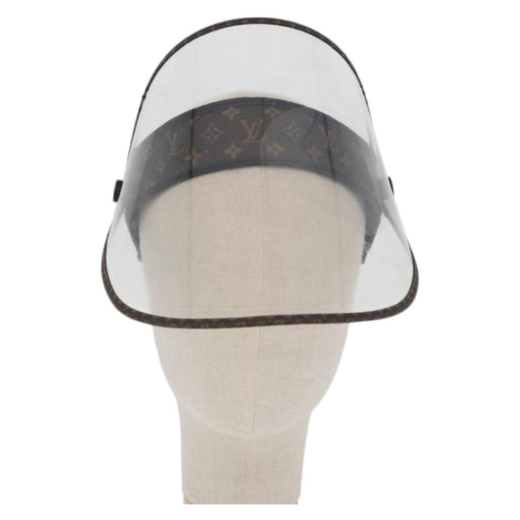 LOUIS VUITTON Monogram Viger LV Shield Sun Visor M76727 LV Auth AMZ063A