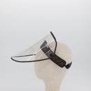 LOUIS VUITTON Monogram Viger LV Shield Sun Visor M76727 LV Auth AMZ063A-3