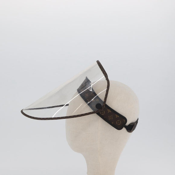 LOUIS VUITTON Monogram Viger LV Shield Sun Visor M76727 LV Auth AMZ063A