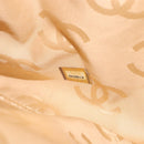 CHANEL Wild Stitch Hand Bag Leather Beige Gold CC Auth AMZ064-12