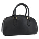 LOUIS VUITTON Epi jasmine Hand Bag Black M52852 LV Auth AMZ065-1