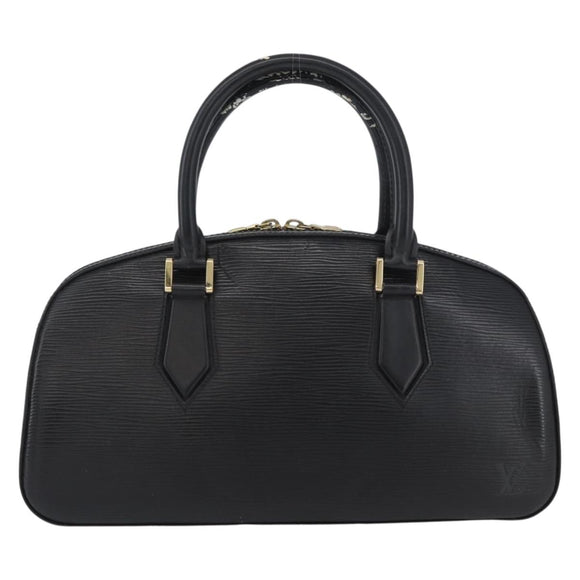 LOUIS VUITTON Epi jasmine Hand Bag Black M52852 LV Auth AMZ065
