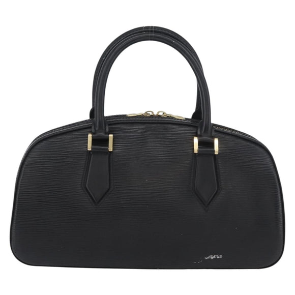 LOUIS VUITTON Epi jasmine Hand Bag Black M52852 LV Auth AMZ065