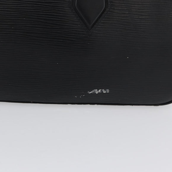 LOUIS VUITTON Epi jasmine Hand Bag Black M52852 LV Auth AMZ065