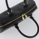 LOUIS VUITTON Epi jasmine Hand Bag Black M52852 LV Auth AMZ065-7