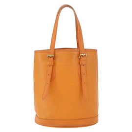 LOUIS VUITTON Epi Bucket PM Shoulder Bag Orange Mandarin M5899H LV Auth AMZ076A - 0