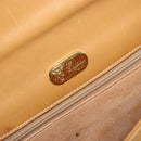 GUCCI Micro GG Supreme Shoulder Bag PVC Beige Gold Auth AMZ079-18