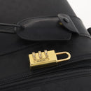 GUCCI Micro GG Canvas Web Sherry Line Trunk Black Gold Auth AMZ086-19
