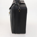 GUCCI Micro GG Canvas Web Sherry Line Trunk Black Gold Auth AMZ086-3