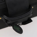 GUCCI Micro GG Canvas Web Sherry Line Trunk Black Gold Auth AMZ086-7