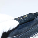 GUCCI GG Supreme Sherry Line Clutch Bag PVC Navy Red 67 014 3087 Auth AMZ090-17