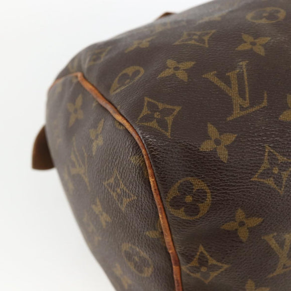 LOUIS VUITTON Monogram Speedy 25 Hand Bag M41528 LV Auth AMZ091