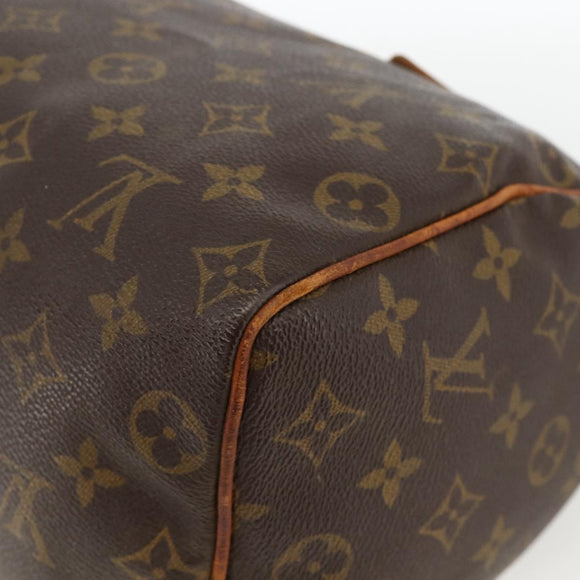 LOUIS VUITTON Monogram Speedy 25 Hand Bag M41528 LV Auth AMZ091