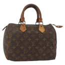LOUIS VUITTON Monogram Speedy 25 Hand Bag M41528 LV Auth AMZ091-1