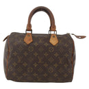 LOUIS VUITTON Monogram Speedy 25 Hand Bag M41528 LV Auth AMZ091-13