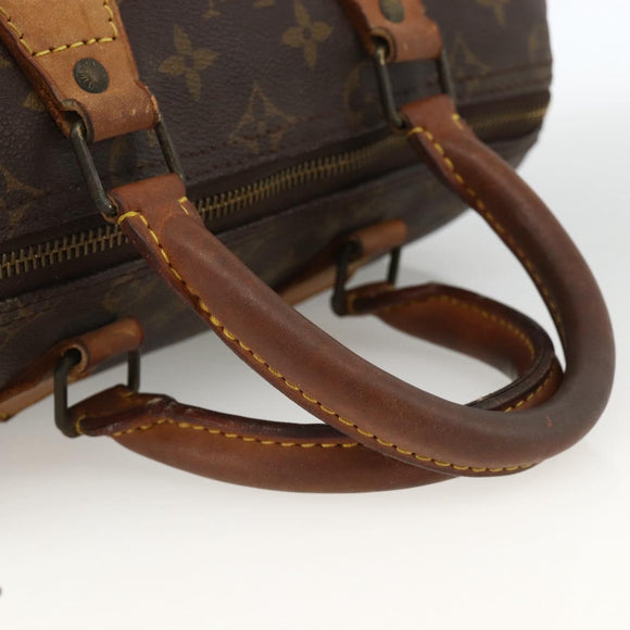 LOUIS VUITTON Monogram Speedy 25 Hand Bag M41528 LV Auth AMZ091