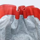 Salvatore Ferragamo Tote Bag Leather Red Silver Auth AMZ101A-18