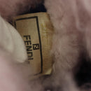 FENDI Handtasche Fell Rosa Silber Original AMZ103V-12