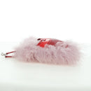FENDI Handtasche Fell Rosa Silber Original AMZ103V-3