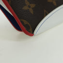 LOUIS VUITTON Monogram NBA Etui Lunette Woody Glasses Case GI0561 Auth AMZ110M-15