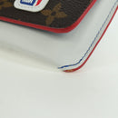 LOUIS VUITTON Monogram NBA Etui Lunette Woody Glasses Case GI0561 Auth AMZ110M-14