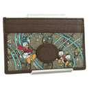 GUCCI GG Supreme GUCCIxDisney Card Case PVC Beige 647942 Auth AMZ111M-1