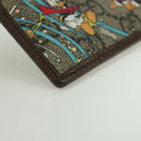 GUCCI GG Supreme GUCCIxDisney Card Case PVC Beige 647942 Auth AMZ111M-10