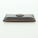 GUCCI GG Supreme GUCCIxDisney Card Case PVC Beige 647942 Auth AMZ111M-6