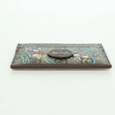 GUCCI GG Supreme GUCCIxDisney Card Case PVC Beige 647942 Auth AMZ111M-7